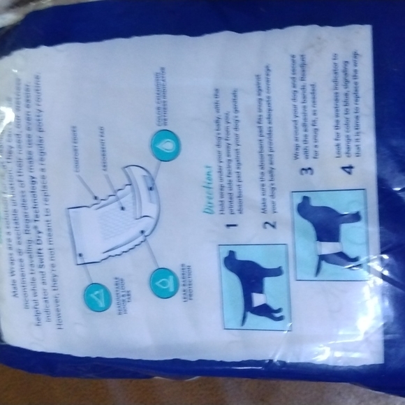 Top Paw Dog Disposable Male Wraps Poshmark